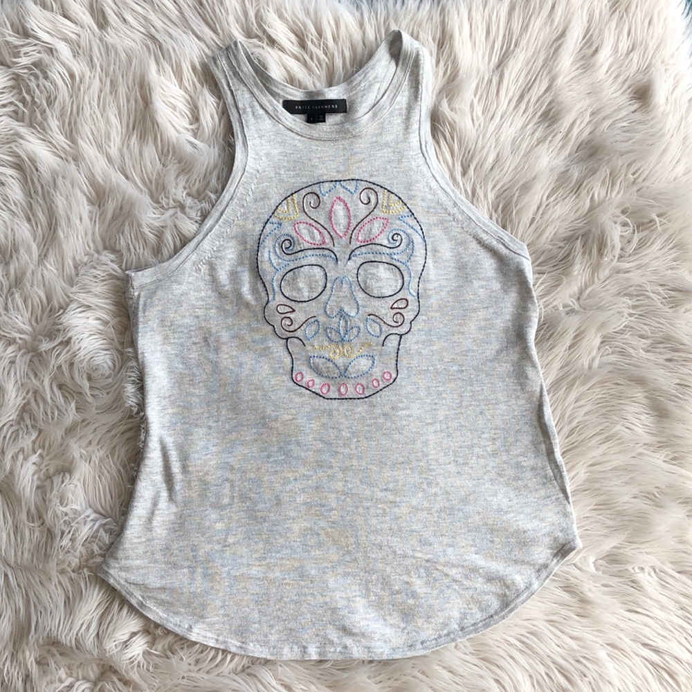 Skull Cashmere Skull Tank